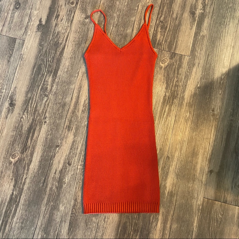 For Love + Lemons Knitz Rib Dress